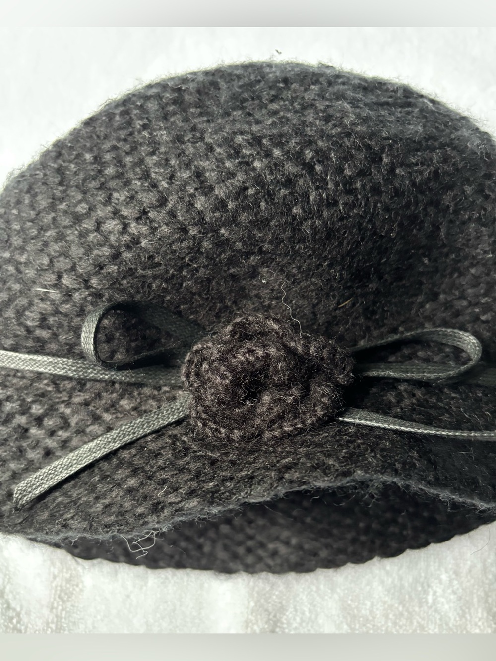Wool Blend Women's Knit Bucket Hat